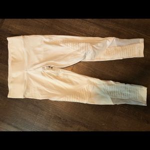 Victoria Secret White Workout Leggings